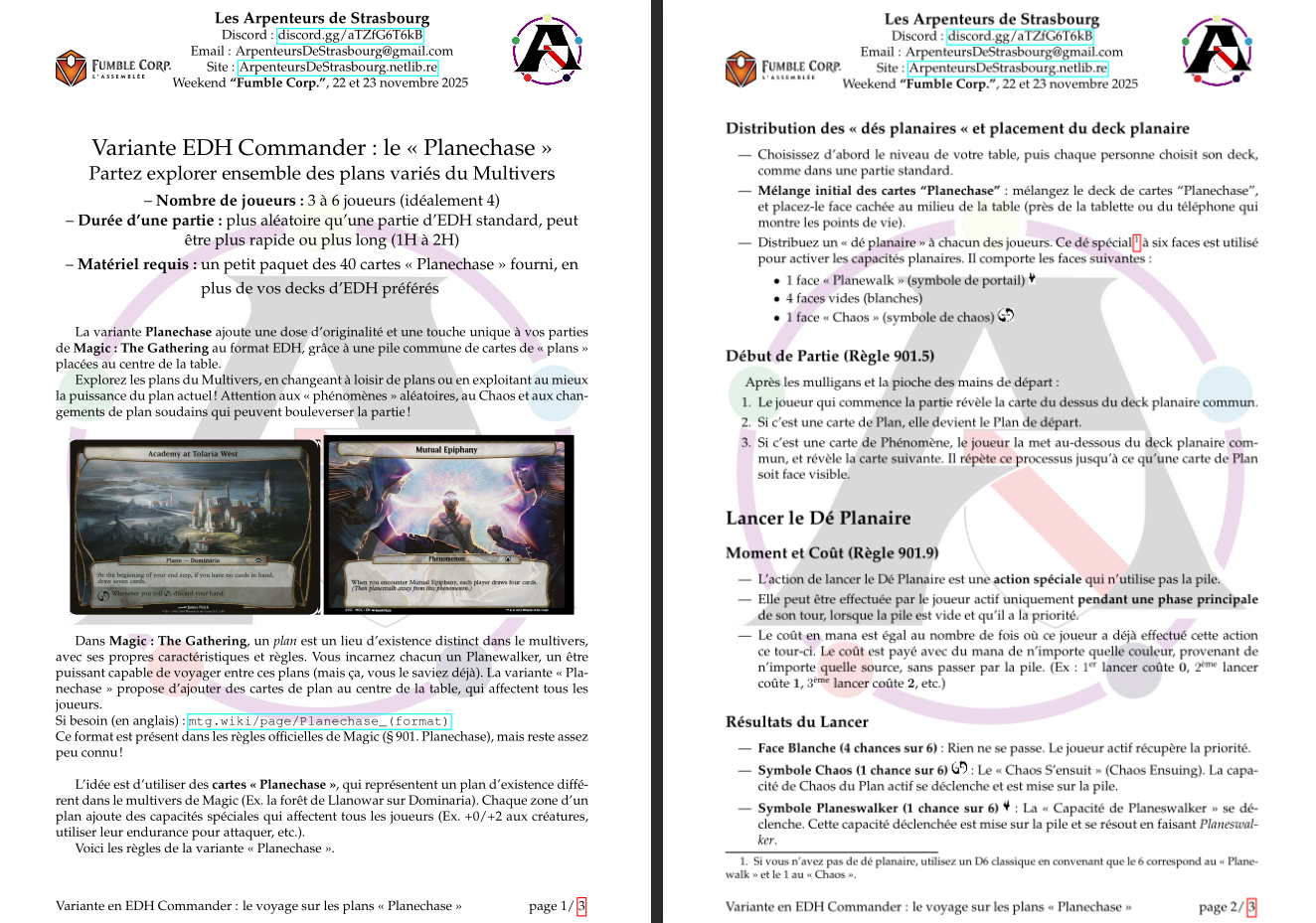 screenshot de démo du document « PlaneChase.pdf »